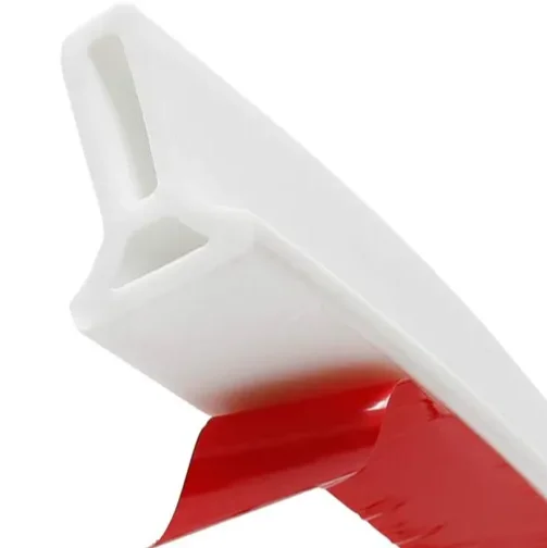 PVC anti-friction strip silicone rubber high quality bathroom water blocking strip