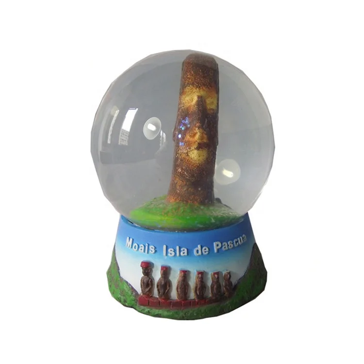 wholesale musical christmas snow globe customized resin snow globe with music