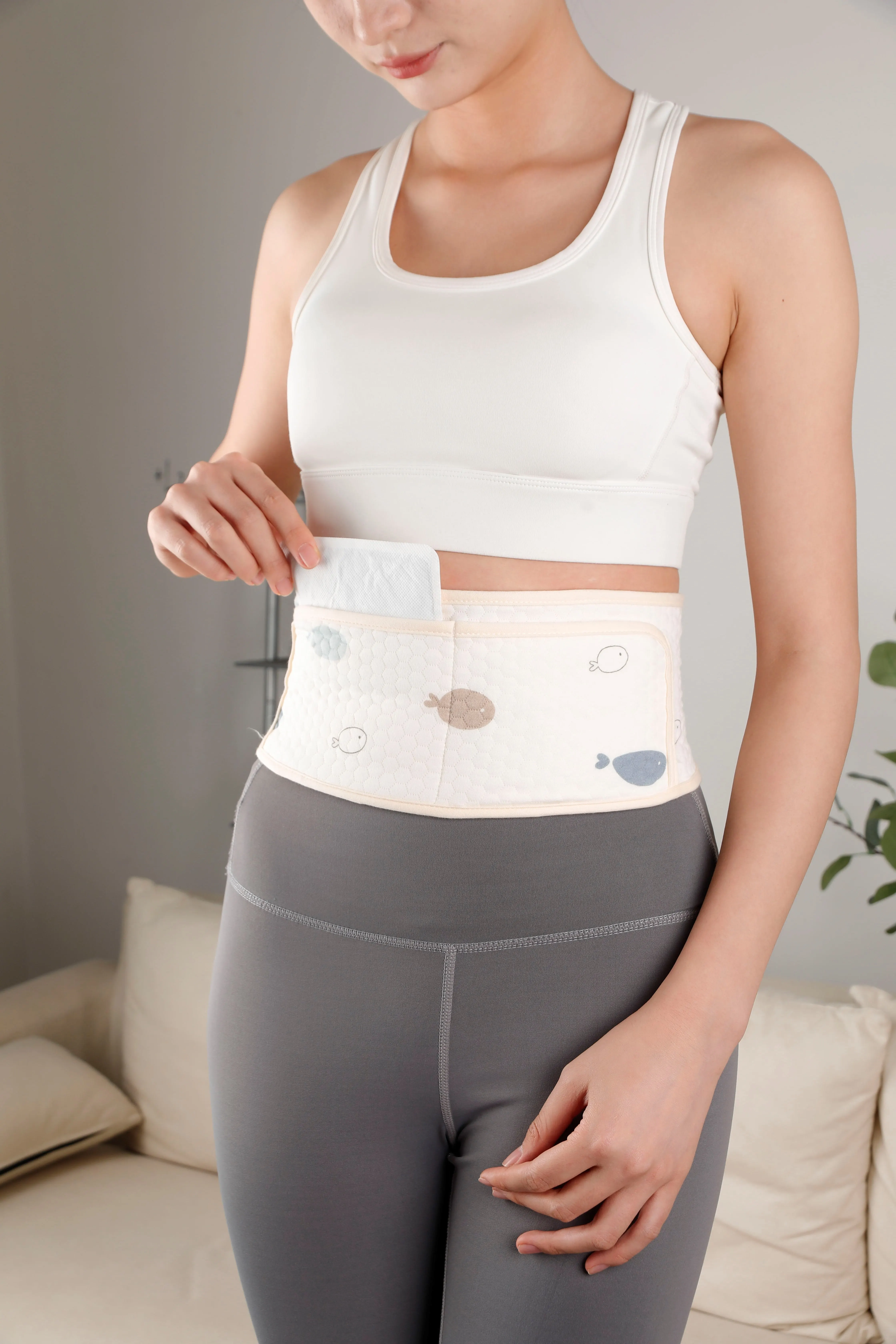 Free Sample Winter Body Warmer Patch Self-Heating Warm Waist and Belly for Body Application Health Care Product