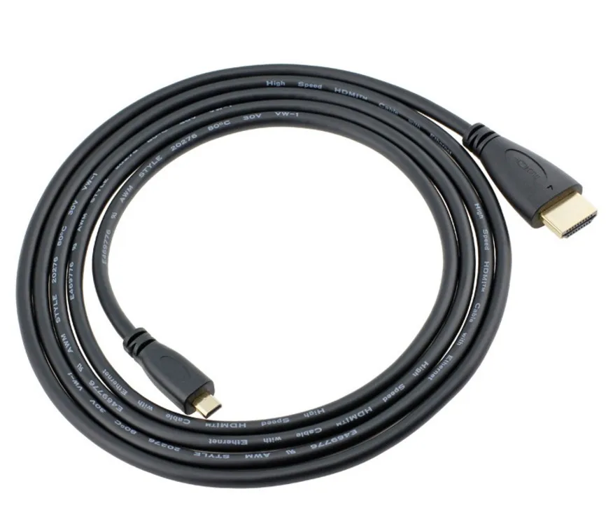 High quality Micro HD MI male to HD MI displayport to micro hd mi adapter