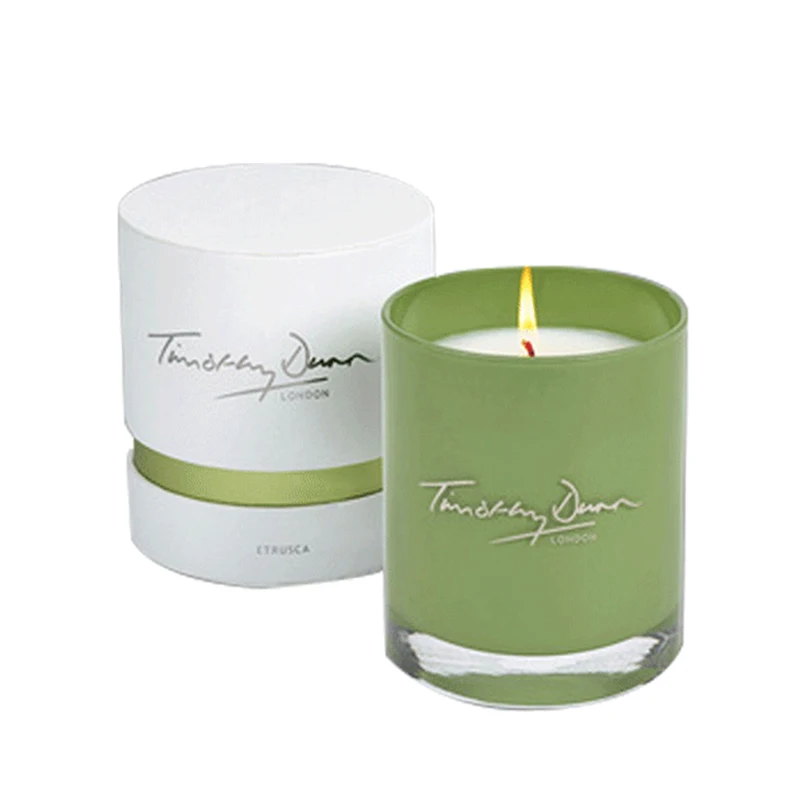 Custom Paper Packaging Cardboard Round Cylinder Candle Box Tube For Candle