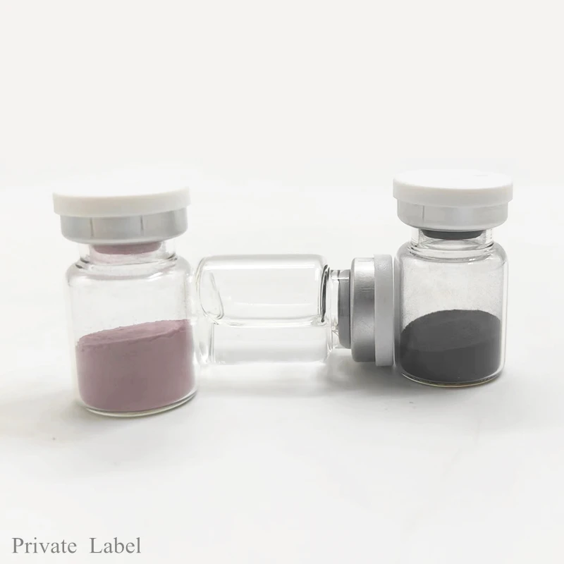 50% Colorful Algae Peel Powder Spongilla Spicules Peeling Acne Treatment No Chemical Peeling Serum