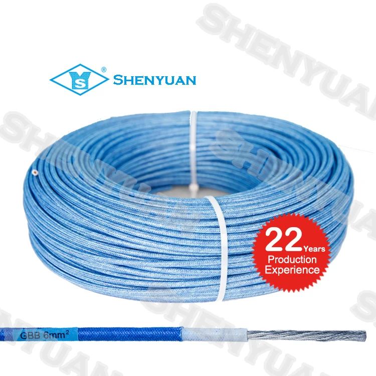 AWM3068 fiberglass braid silicone heat resistant wire 22awg 150c 300v