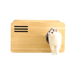 2020 Newest Design Home Modern Style  Cat House Scratcher Wooden Cat Furniture With Mat