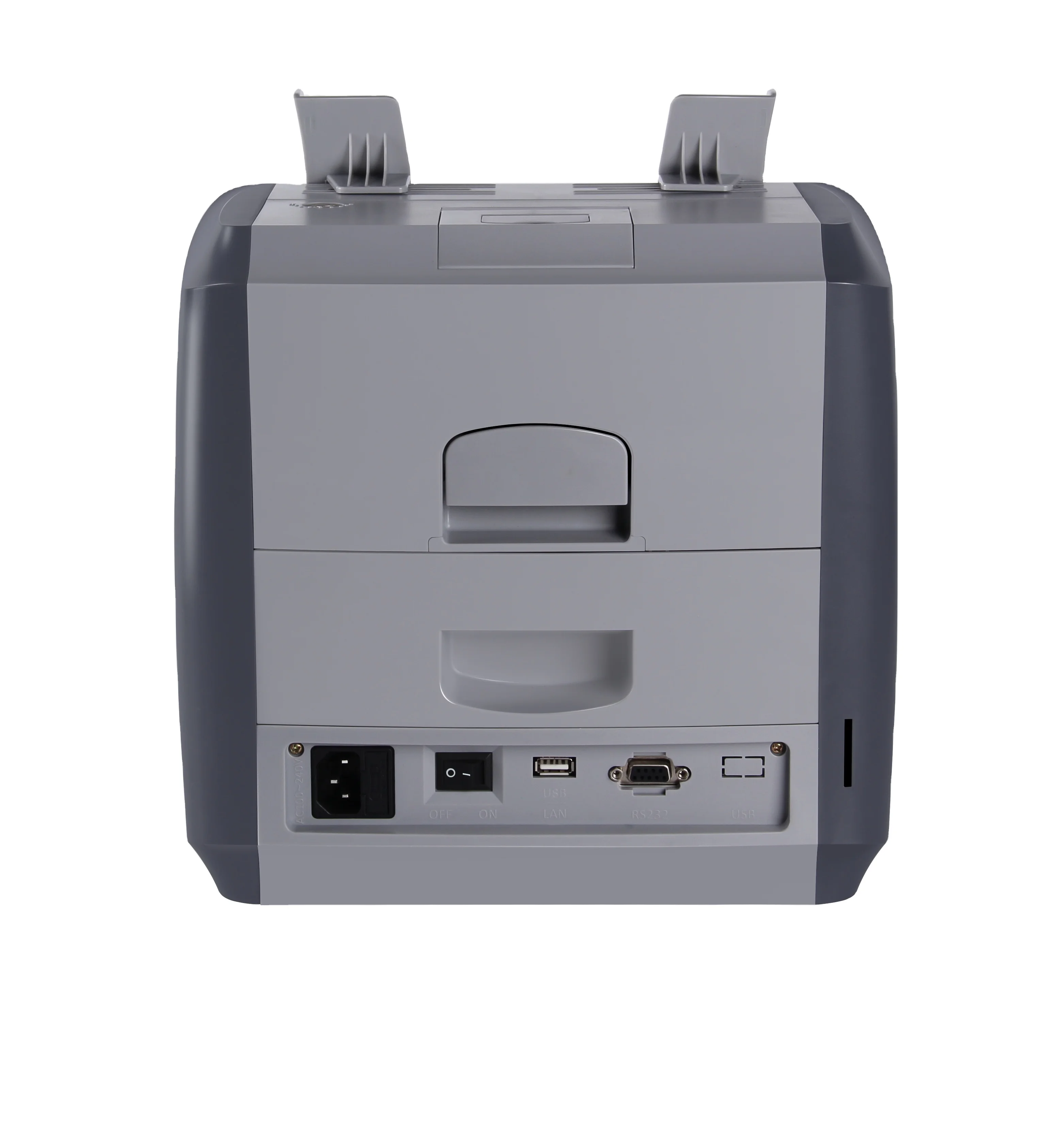 Two/2 pocket Multi-currency Discriminator Bank Bill Banknote Cash Money note Value Counter and  sorter counting machine  ST-4000