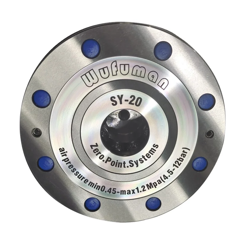 One way clamp stations zero point positioning clamp pallet fixture for general milling application