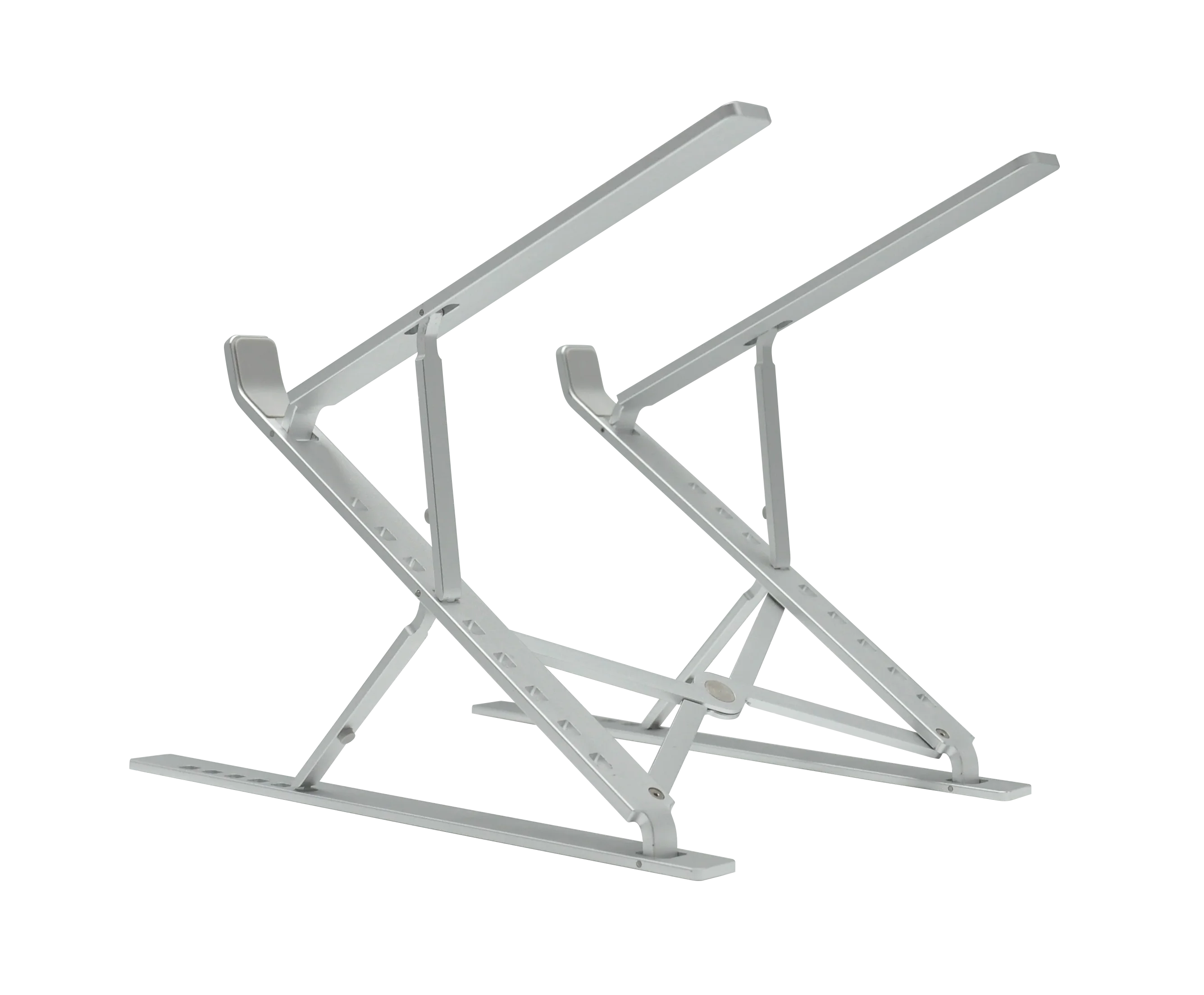 Custom Aluminum Folding Adjustable Height Laptop Tablet Holder Stands