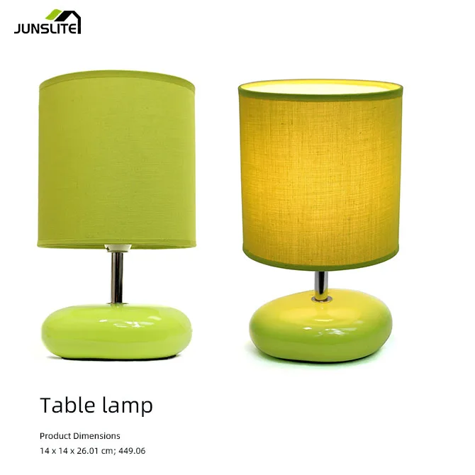 back to school colorful  cute mini ceramic bed side table lamp small table lamp for baby kids living room