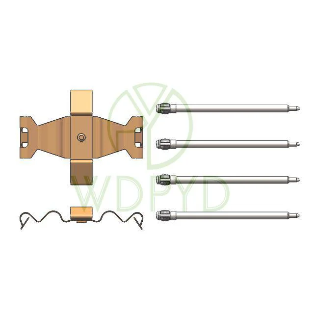 0019915160 BRAKE PAD REPAIR KIT BRAKE PAD ACCESSORY KIT FOR BENZ C-CLASS SLK 109-1803