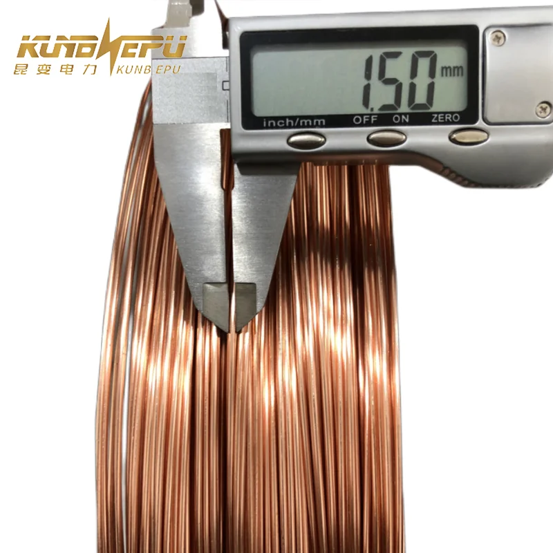 KUNB power customized CCA ul 14 awg enameled copper wire wholesale high quality 28 gauge enameled copper wire