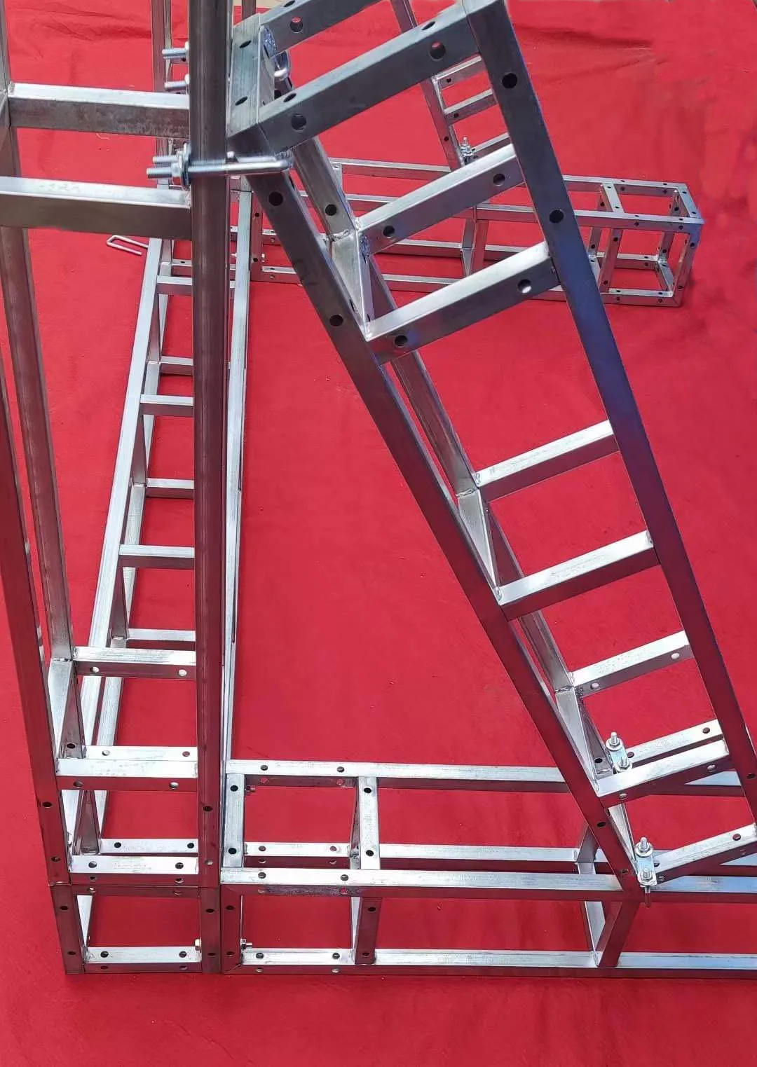 Truss Accessory Square Steel U-Bolts Clamp and Fastener with Truss System Connection for Lighting/Concert