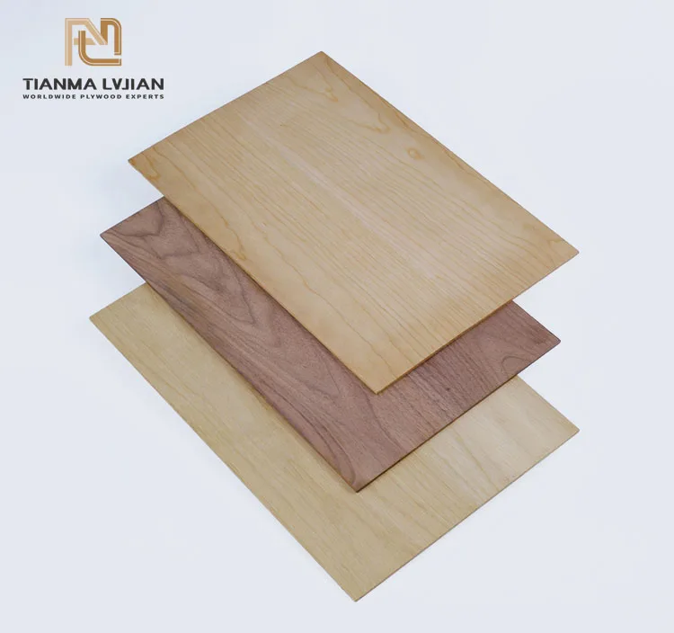 4x8 Size 0.5-5mm High Quality 3 Layer Cherry Solid Wood Board Veneer Solid Wood Flooring