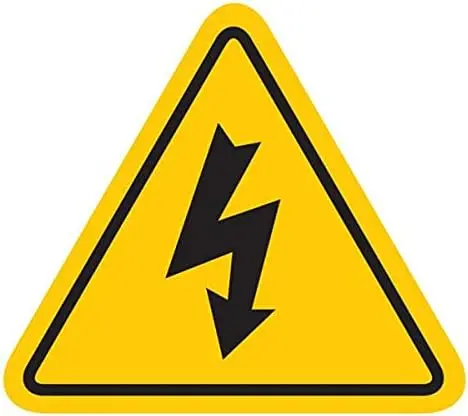 Custom Private PVC Adhesive Shipping Package Do Not Touch No Smoking Signs High Temperature Danger Warning Reflective Stickers