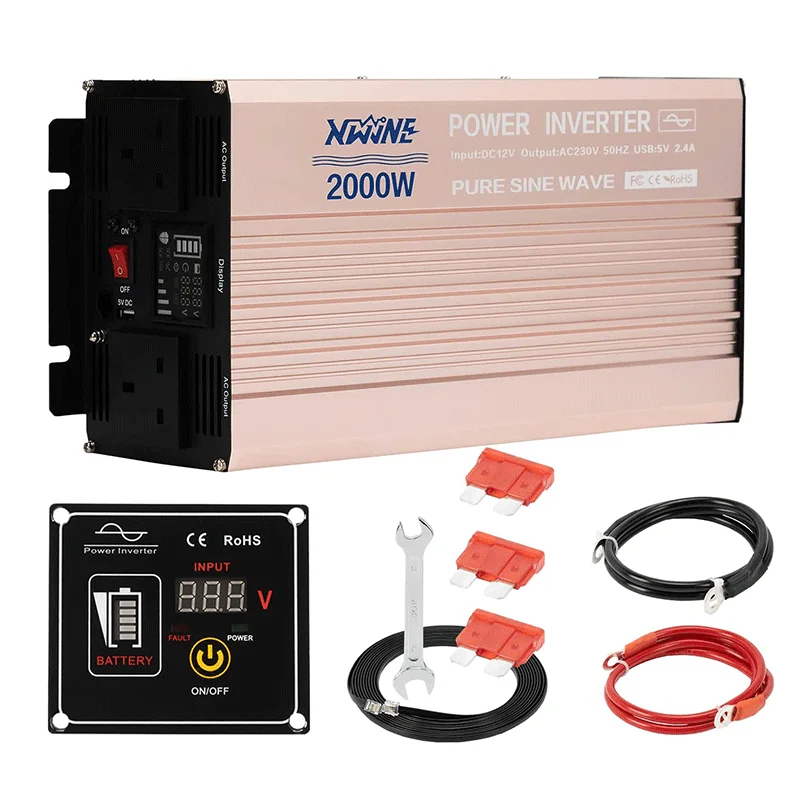 Высокочастотный инвертор мощности для домашнего использования немодулированного синусоидального сигнала с программным обеспечением 2 кВт 3