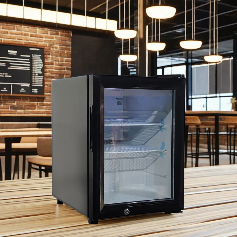 Meisda SC35 Commercial Mini Counter Top Fridge R134a Beverage Display Cooler Single Temperature Style Refrigeration Equipment
