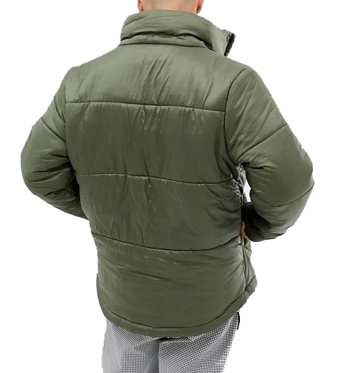 WCA Factory Mens Polyester Winter Warm Padded Quilted Casual Jacket