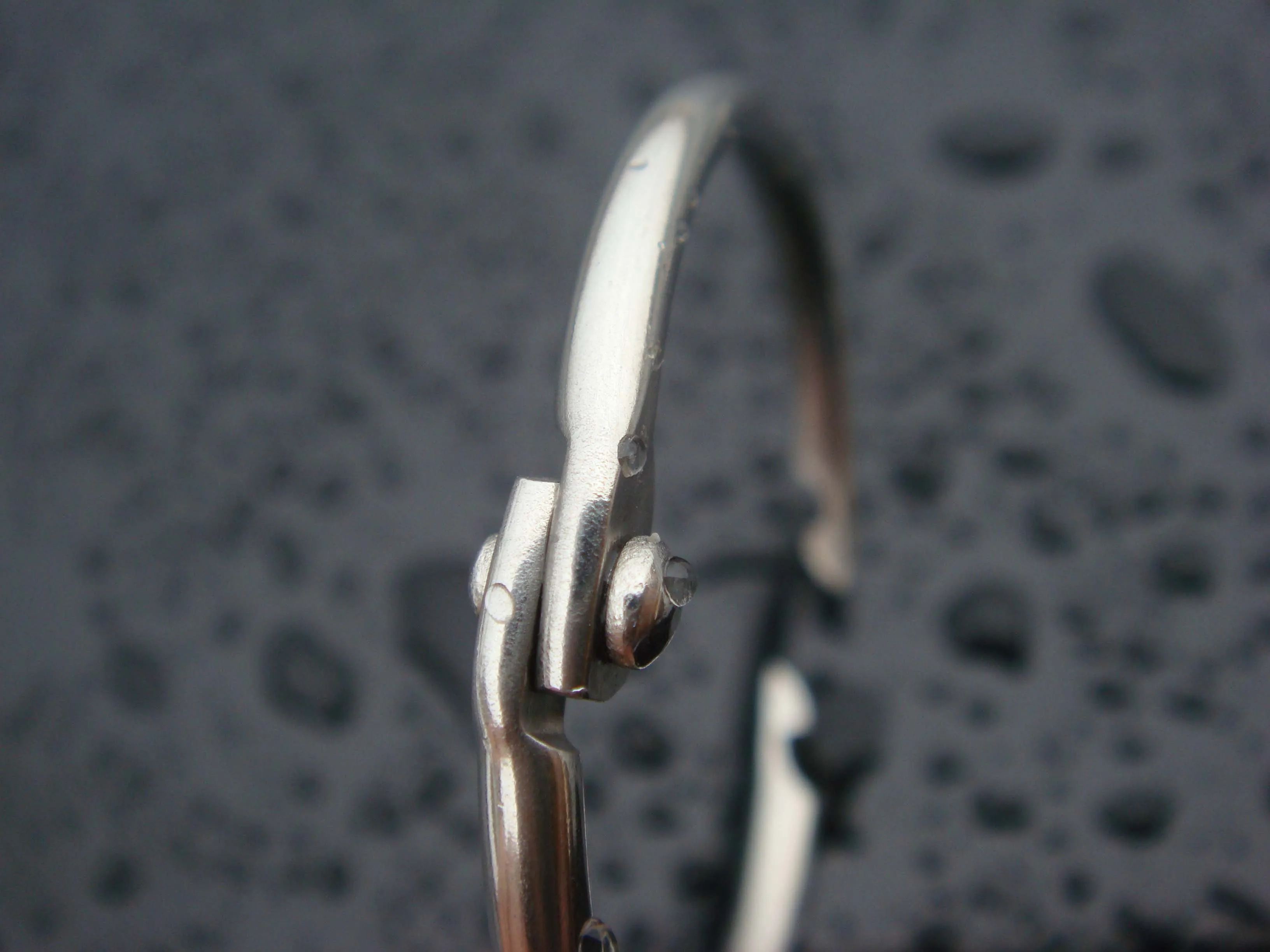 SS304 Key rings 25mm rustless hanging clip book ring