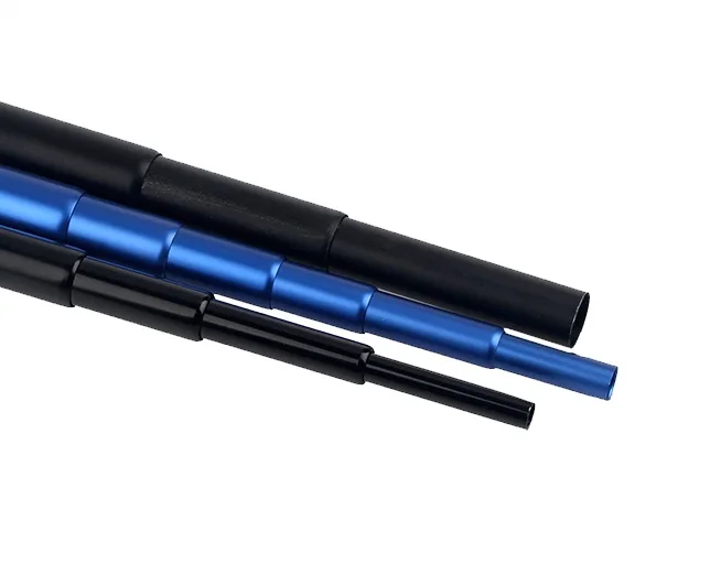 3 m light weight Aluminum Telescopic pole flexible aluminum  tube with Friction Lock for mini telescopic selfie stick