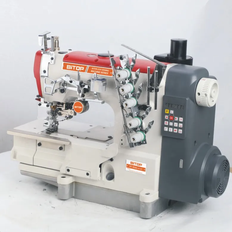 BT-858D-4-UT flatlock sewing machine interlock underwear making machine  for sale