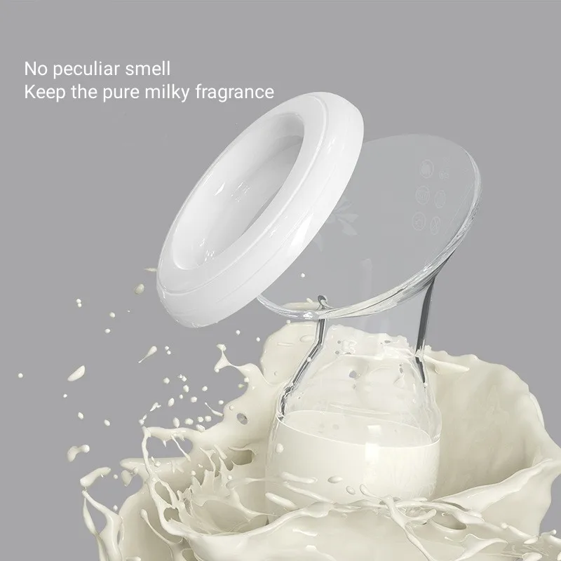 Hot Selling BPA Free Silicone Manual Breast Milk Collector Breast Pump Mother Care Products