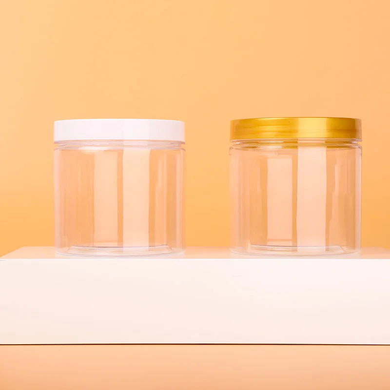 Popular Style 200ML PET Skincare Cream Container Cosmetic Plastic Jar Cream Jar For Skincare