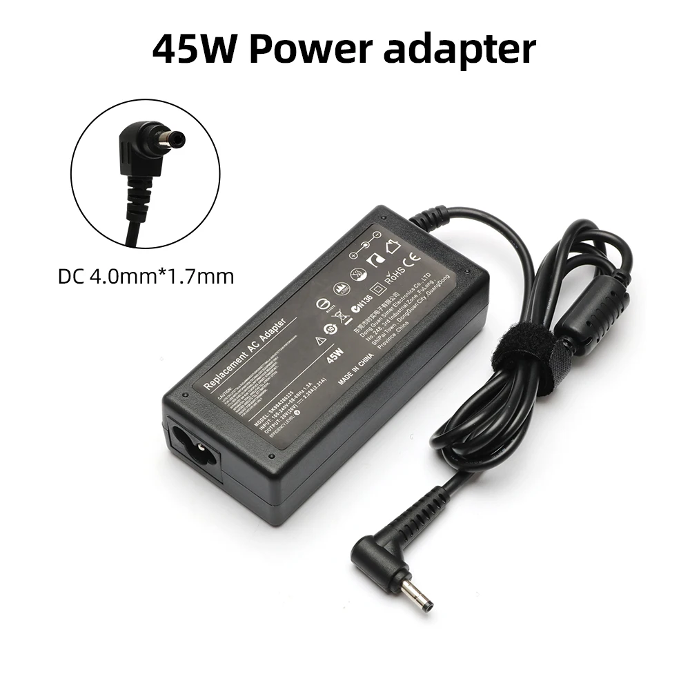 
Manufacturer Wholesale 45W 20V 2.25A DC 4.0*1.7mm Power Adapter for Lenovo Laptop Adapter Charging 