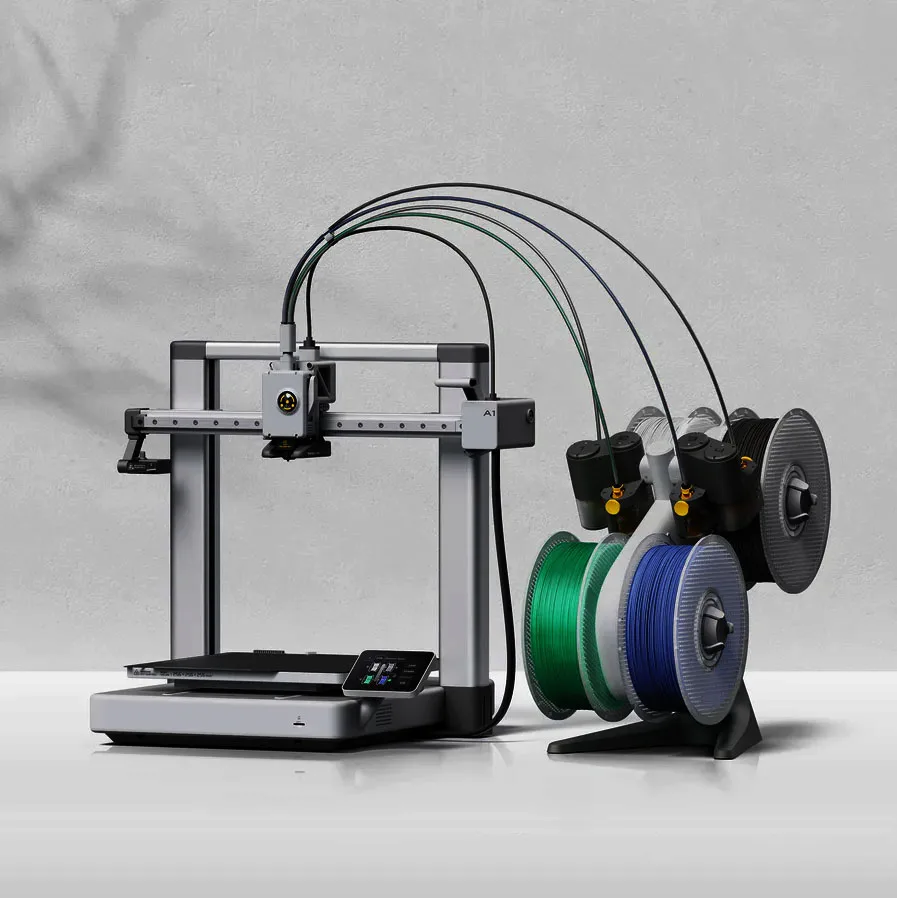 Bamboo Lab A1 Combo 3D model making printer fully automatic leveling high-speed precision multi-color printer with AMS