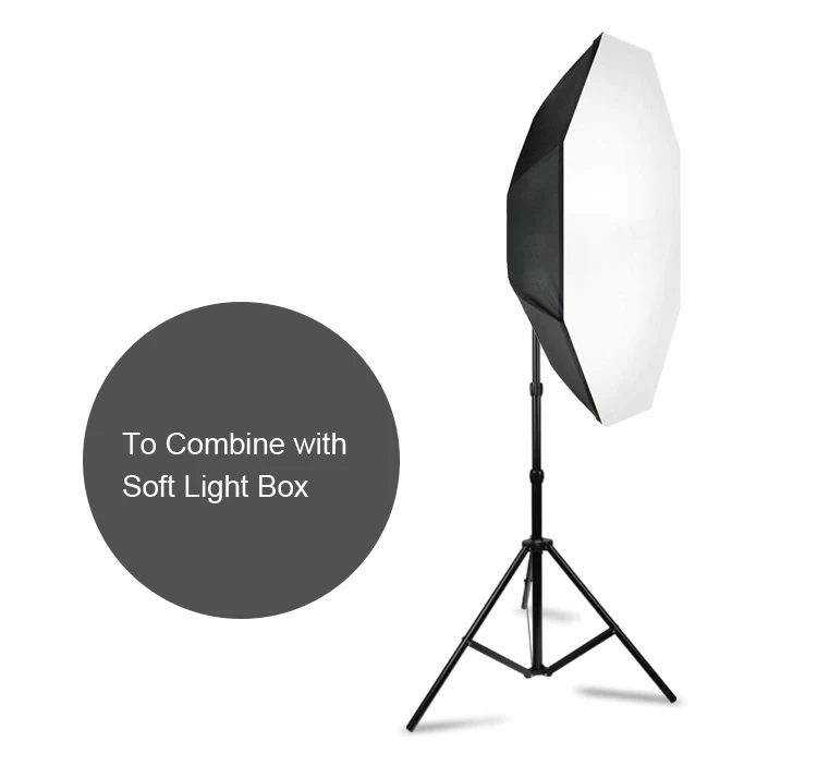 Yusen Professional Quality Metal Heavy duty Air Cushion Studio octagon umbrella softbox stand for Photo Light Stand Tripod