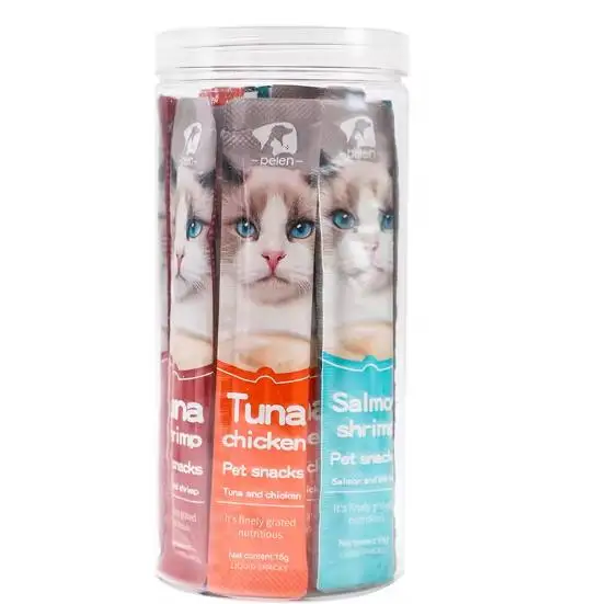 Cat Snacks Nutrient Cat Strips Adult Fresh Fluid Wet Grain Calcium Supplement Cat Canned