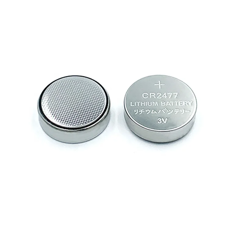 
wholesale button cell pilas cr 2477 3v lithium battery cr2477 