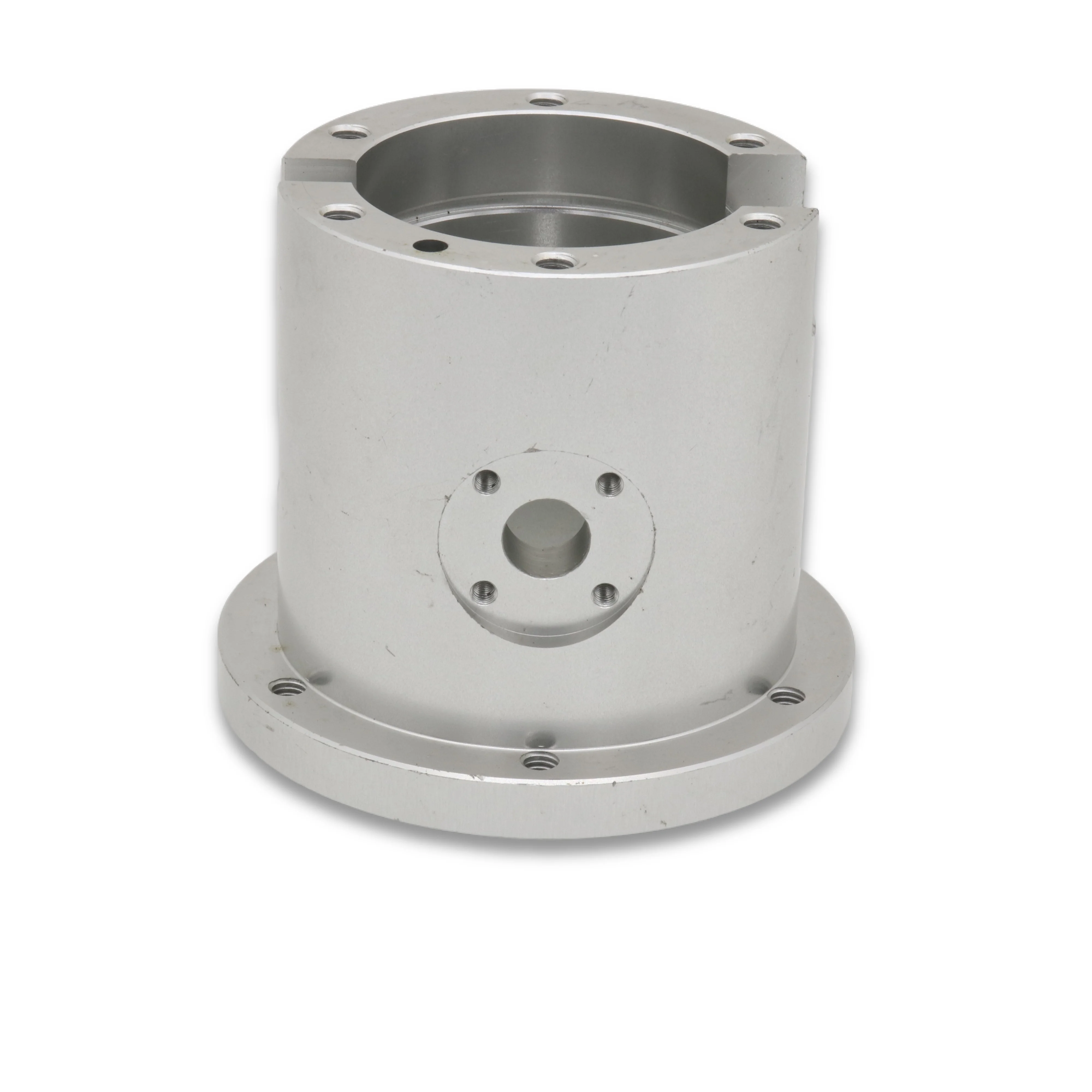 Custom OEM Hydraulic Pump Parts Housing Pinion Aluminum Alloy Bell Cover Bracket Motor Auto Engine Assembly