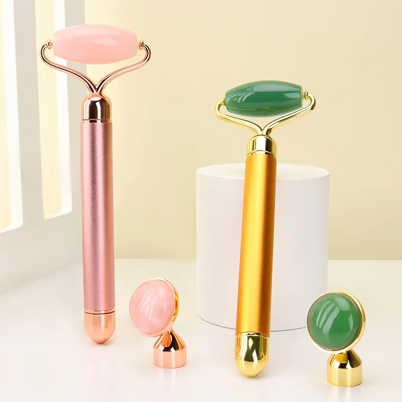 2021 clectric massager tools Guasha jade face Care