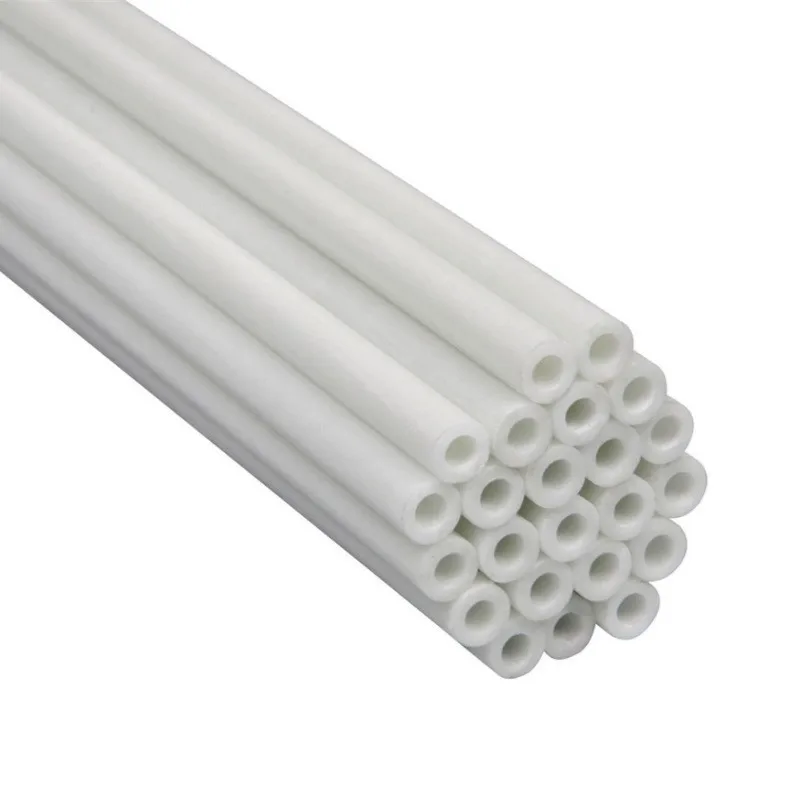 Customized Flexible Fiberglass Hollow rod/pole/ Sticks For Garden Plant Stakes Holder