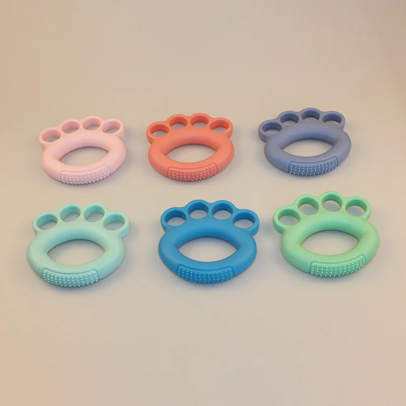 High Quality Silicon Ring Portable Finger Exerciser Finger Force Exercise Trainer Training Stretcher Hand Grip