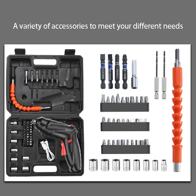 Factory good Quality Cordless Electric Screwdriver 3.6V Practical Home Tool Kit