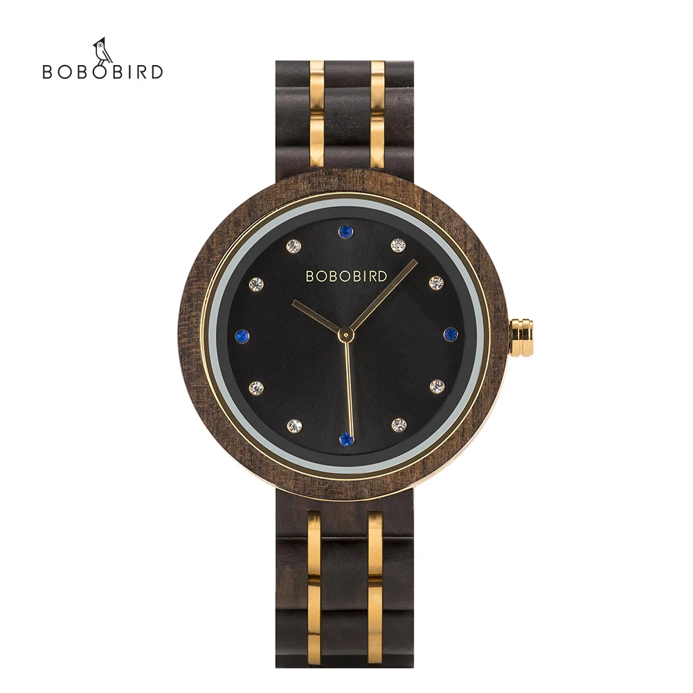 Wholesale Handcrafted 2020 BOBO BIRD Private Label Custom Quartz Wooden Watches for Men and Women in Wristwatches