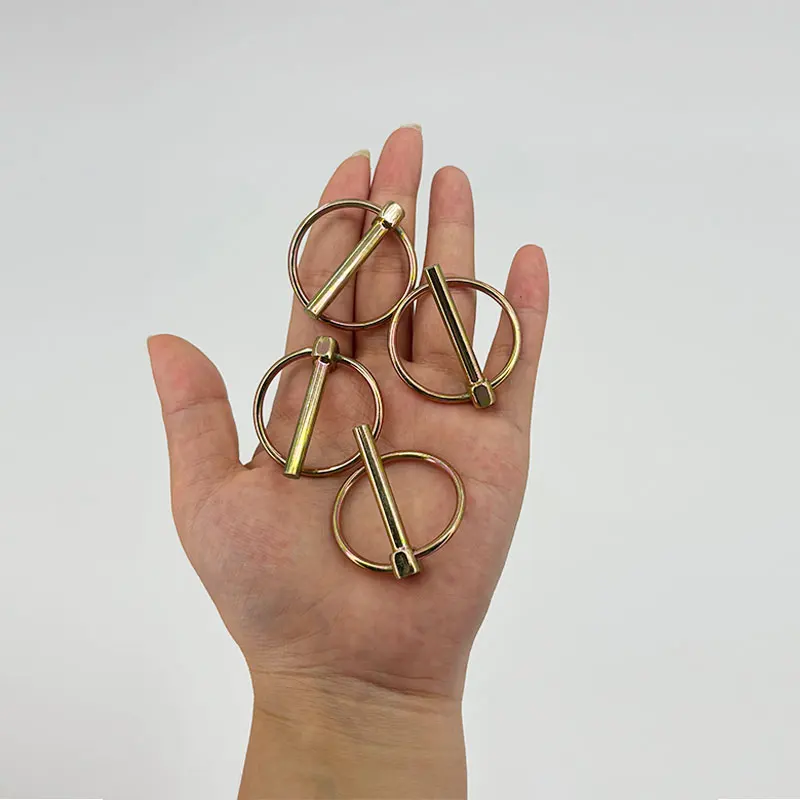 Carbon Steel Galvanized O Type Locking Safety Spring Cotter Pin O Shape Safety Lock Pin Snap linch pins