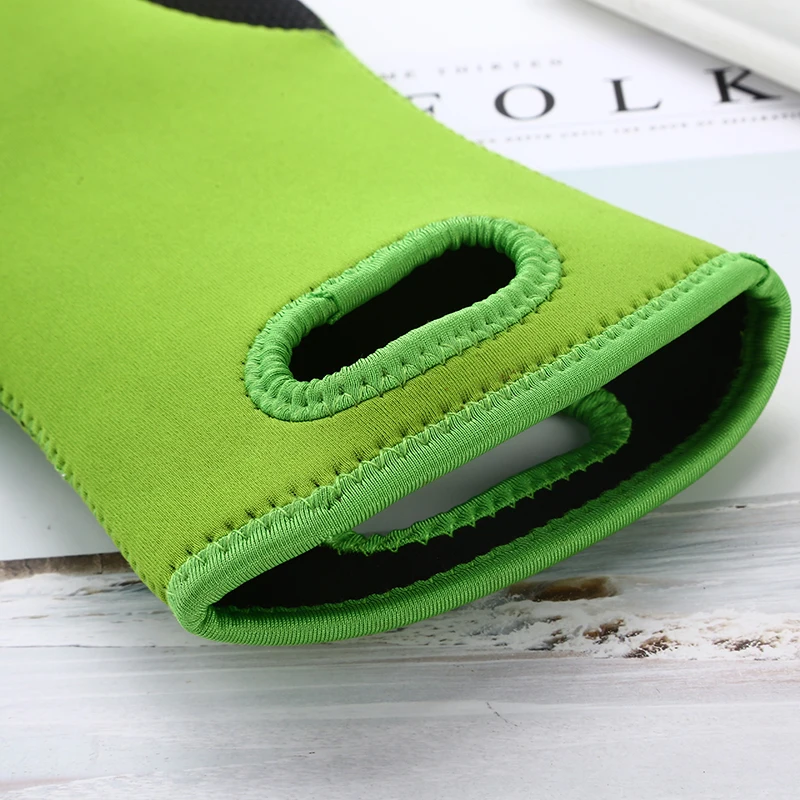 Custom home house neoprene oven mitts kitchen tools protective oven gloves