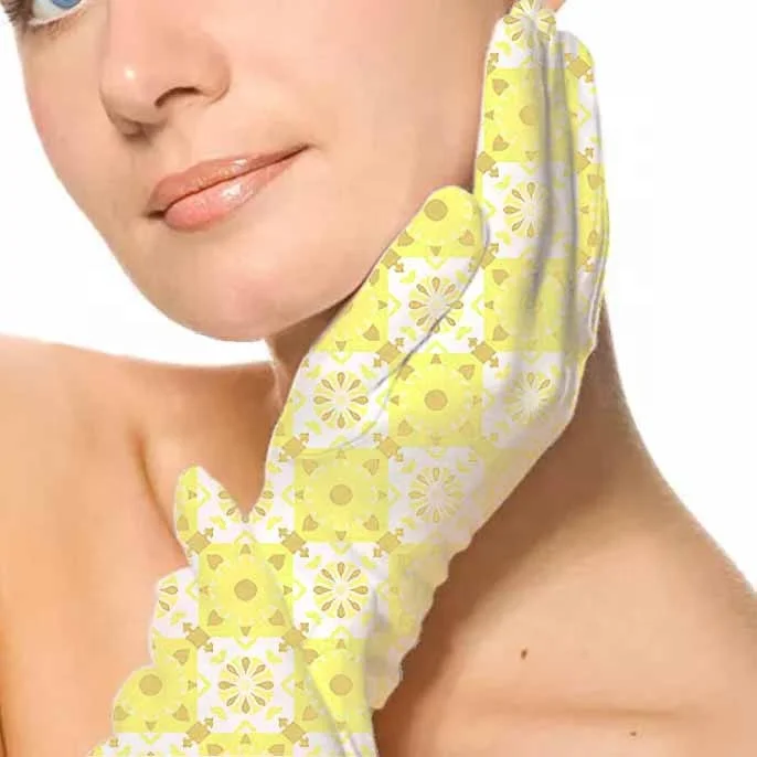 Зимние тонкие фланелевые перчатки с принтом, мягкие защитные перчатки Maclon