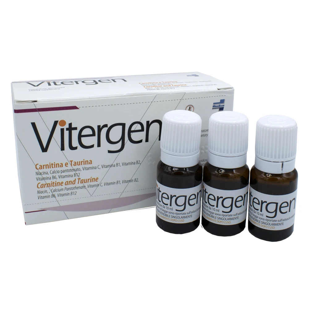 
Italian Product- Tiredness Reduction Nutritional Supplement in 10 Sngle-dose Oral Vials 