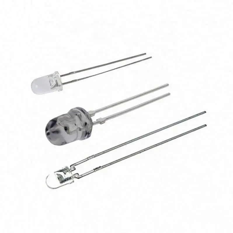 Electronic Components Hot selling clear 8mm 20ma mist uv straw hat led