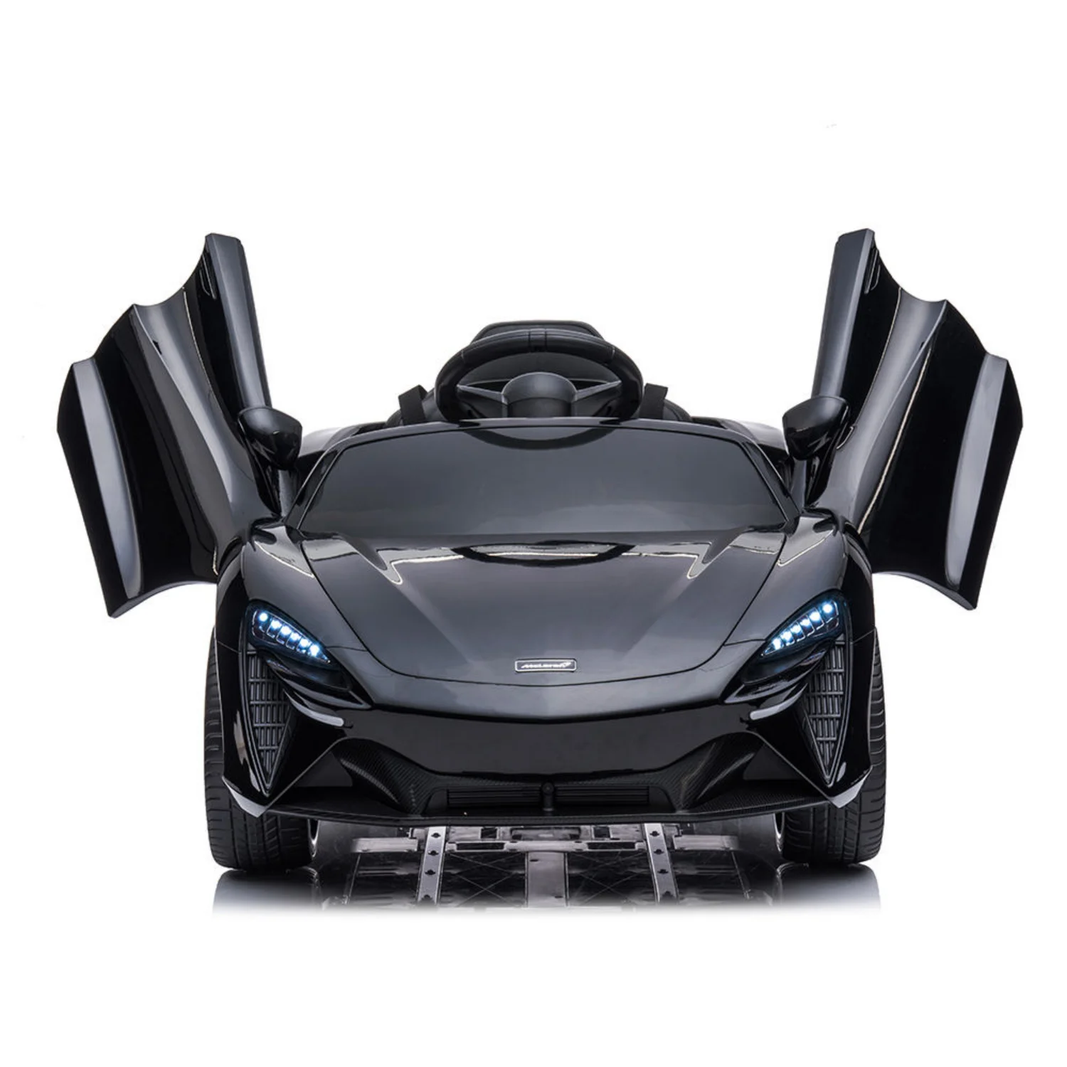New factory wholesale mclaren licensed 12v battery car for child kids electric car 2 seater ride on