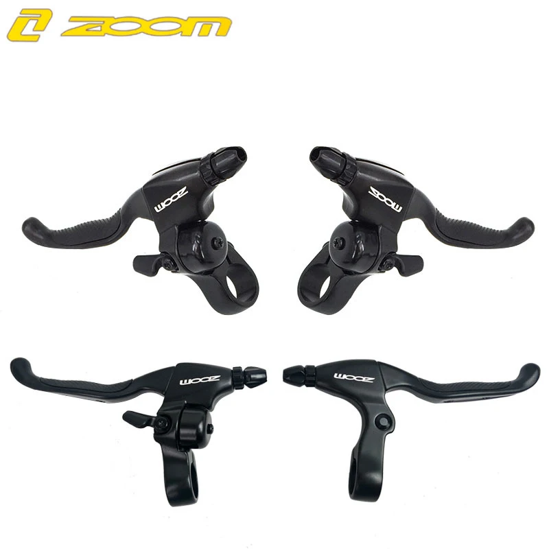Bicycle Aluminum Brakes lever ZOOM Mountain Bike Bell Brake Folding Bicycle Braking Handlebar Gate Bicycle Accessories
