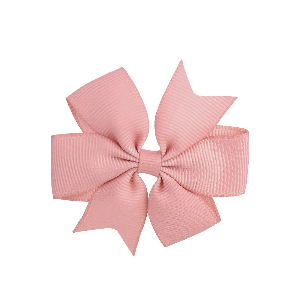 Wholesale Baby Hair Clip Hair Girls Fabric Handmade Bows Hairpin Kids Hair Accessories