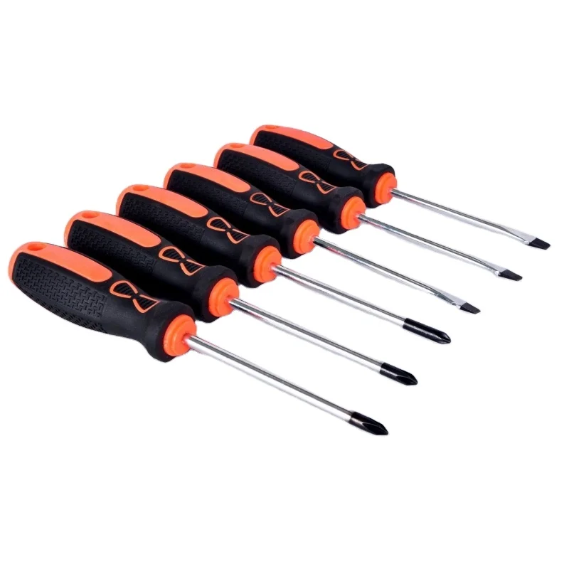 Портативная прочная прецизионная ручная скрещенная и шлицевая Отвертка Crv шлицевая отвертка, Магнитная отвертка Phillips