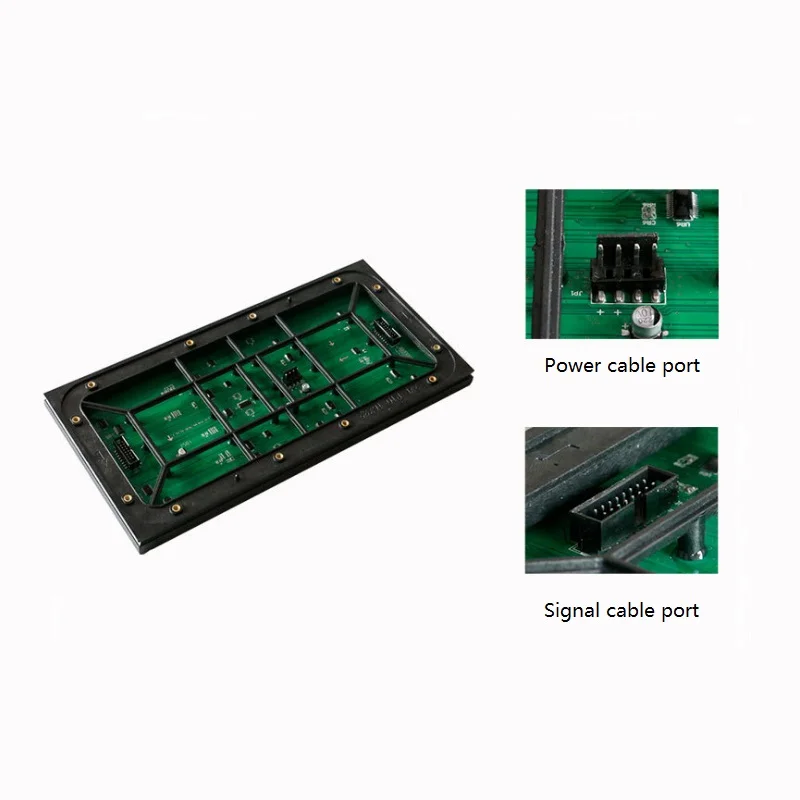 Outdoor Full Color 960 x 960mm Cabinet Size Wall-mounted Fixed Advertising LED Display P4 P5 P8 P10