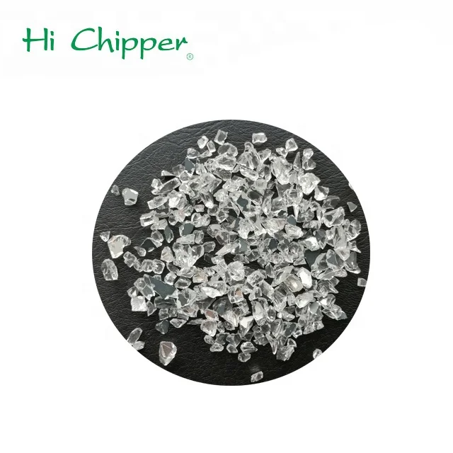 Crystal crushed glass mirror manufacturer crushed glass mirror for quartz surface