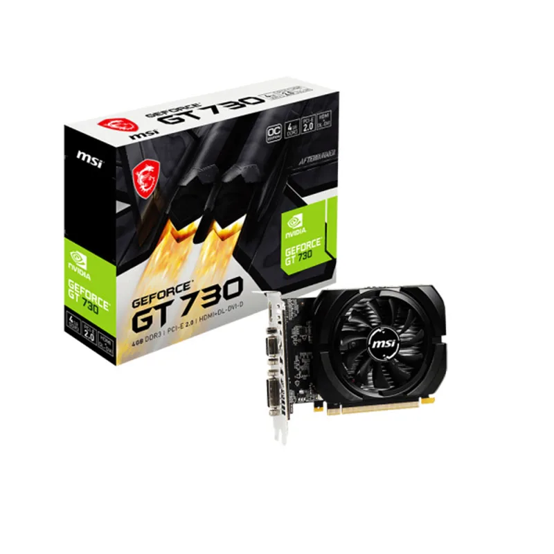 Игровой ноутбук tarjeta grafica Geforce GT 730 750 N730K-4GD3 OCV1 4 Гб DDR3 64-разрядная двухзвеньевая графическая карта