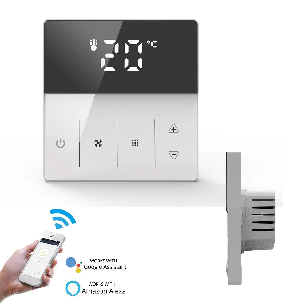 Smart Air Conditioner Fan Coil 3 fan speed HVAC System 4 pipe 2 pipe Cooling Thermostat Air Conditioning System