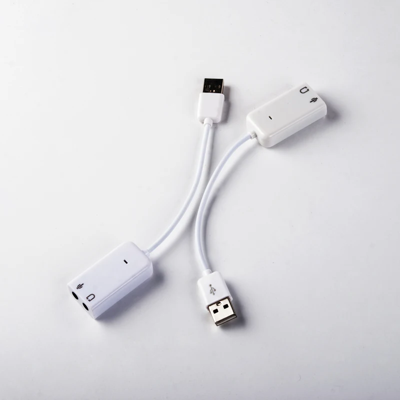  Музыкальная акустическая карта с USB 3 5 на гнездо 7 1 мм адаптер для
